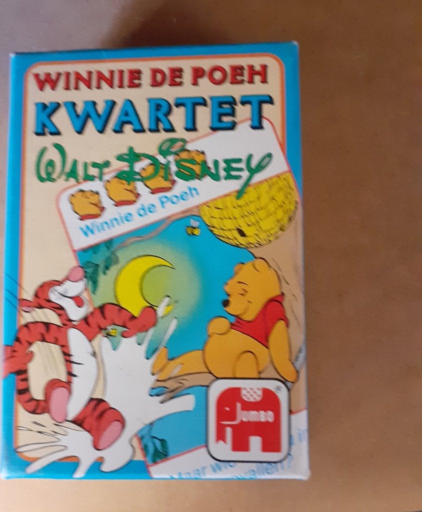 Winnie de Poeh Kwartet - Walt Disney (Jumbo), Ophalen of Verzenden, Zo goed als nieuw, Kwartet(ten)