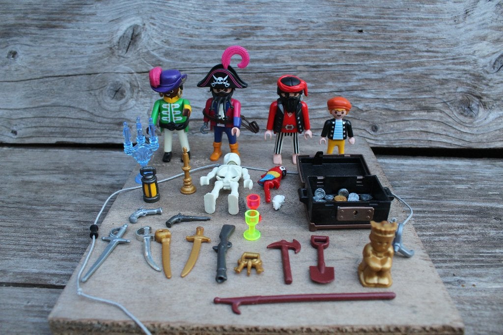Playmobil 3939 Piraten met schat crew, Ophalen of Verzenden, Zo goed als nieuw, Complete set