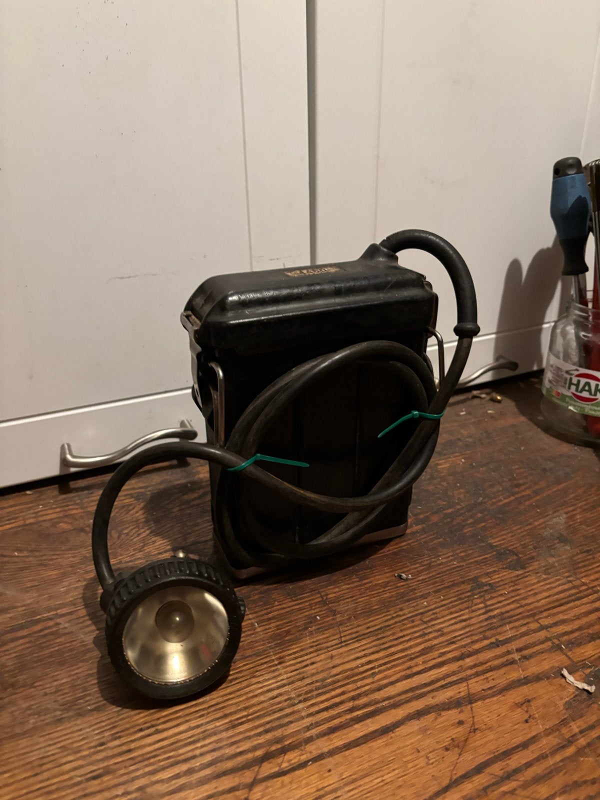 Vintage CEAG MLC51 mijnwerkerslamp - Authentiek erfgoed, Antiek en Kunst, Ophalen of Verzenden