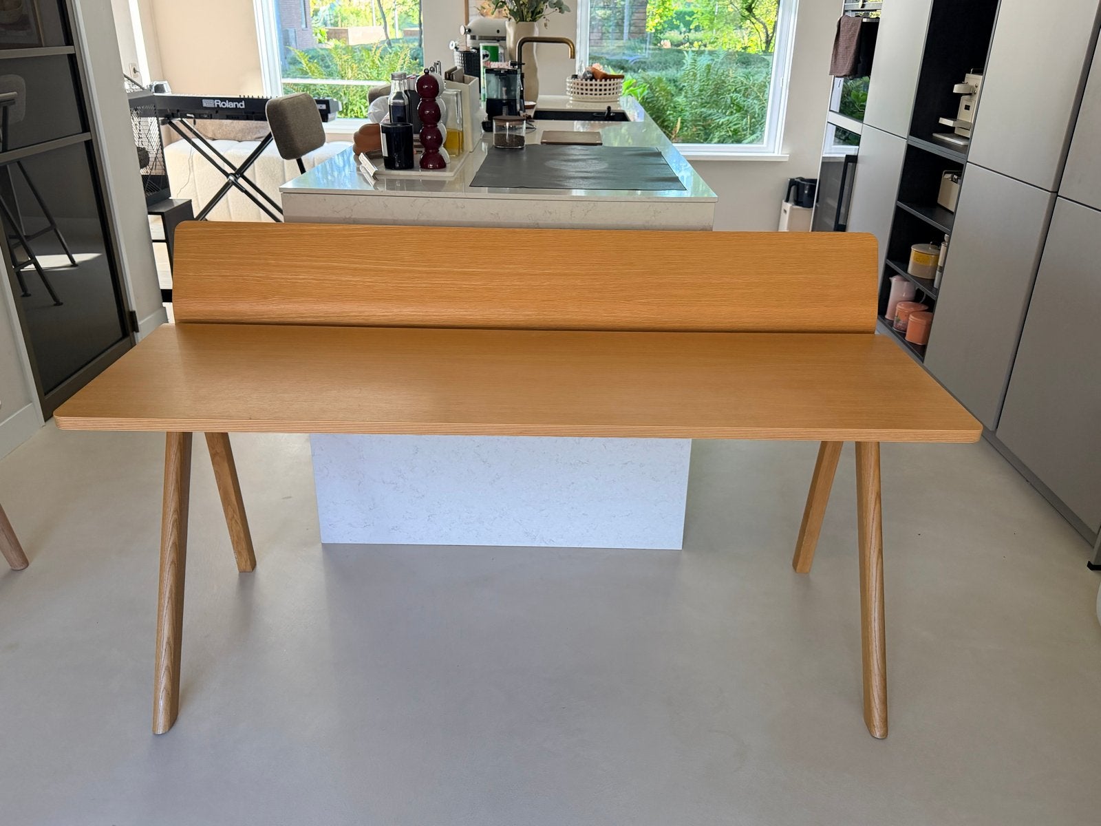 Hay CPH 190 Bureau - Eikenhout - 150x70x74 cm, Huis en Inrichting, Ophalen, Demontabel, Gebruikt, 150 cm