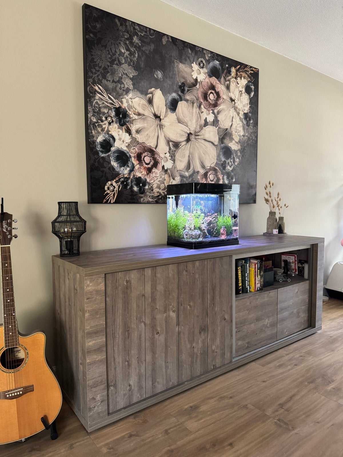 Foto 3 van Dressoir en TV-meubel set - 210x50x81,5 cm en 168,5x50x51 cm