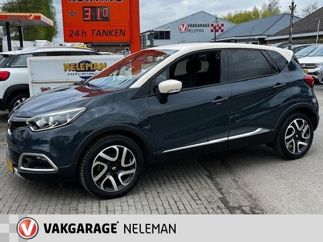 RENAULT Captur TCe 120pk EDC Xmod leer automaat navigatie ca, Auto's, Automaat, 12 maanden, Blauw, SUV of Terreinwagen