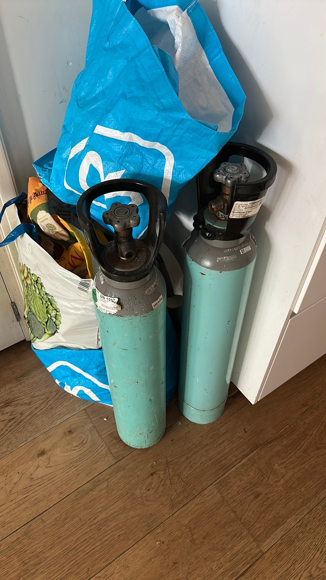 CO2 Fles 10 kg, Ophalen, Zo goed als nieuw, Overige typen