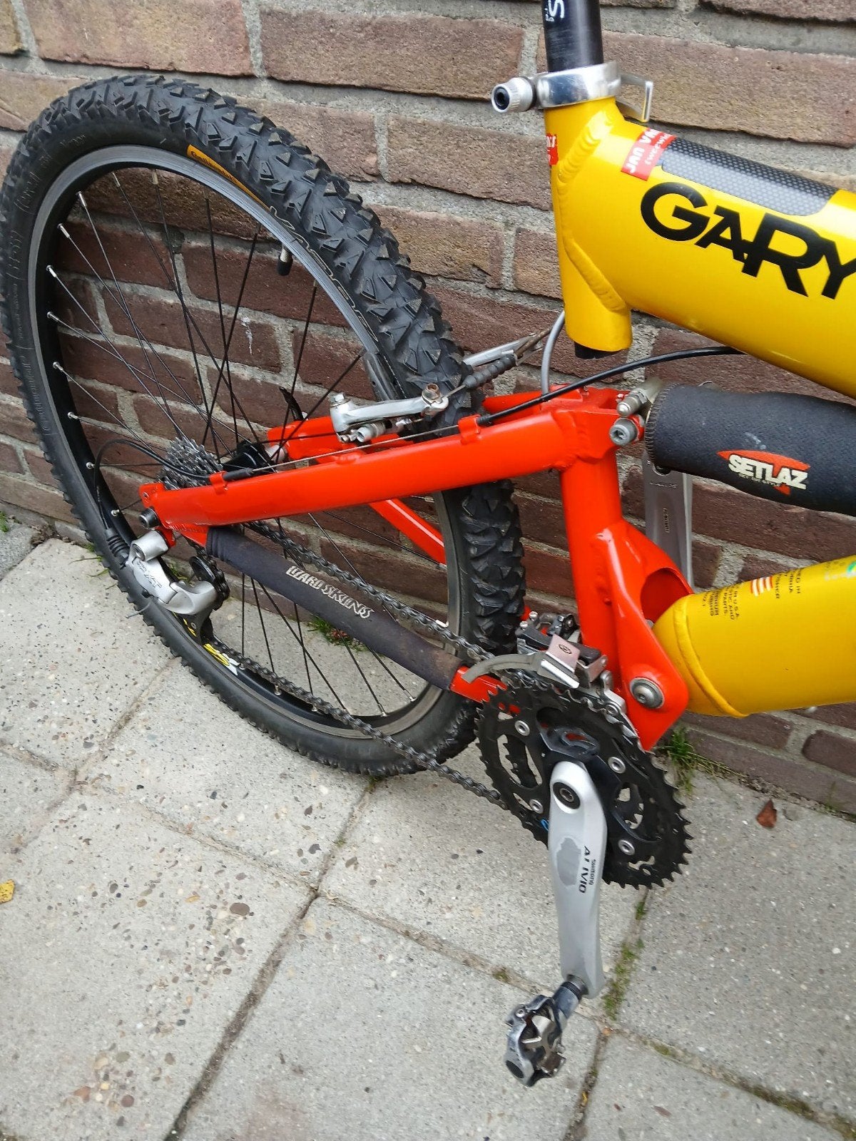 Foto 3 van 26" Gary Fisher Fully Mountainbike in Nette Staat