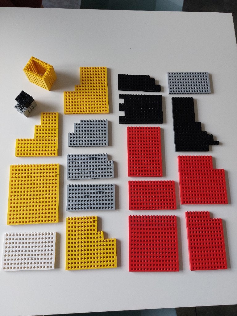 veel technic Lego stenen met gaten hefbalken, Lego, Ophalen of Verzenden, Zo goed als nieuw, Technic