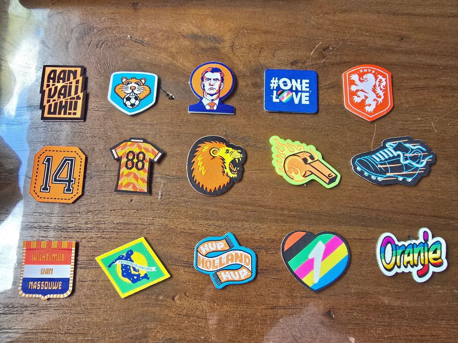 Voetbal Patches, Ophalen of Verzenden, Nieuw, Overige binnenlandse clubs, Vaantje of Sjaal