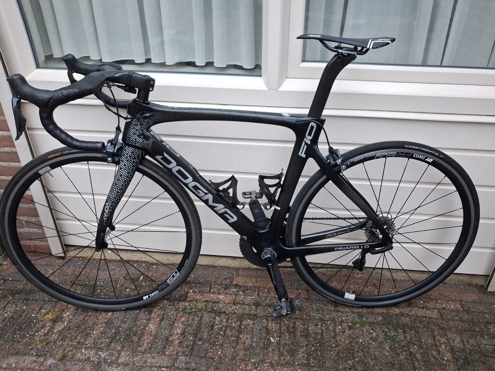 Pinarello Dogma F10 racefiets - Carbon, Ultegra framemaat 54, 28 inch, Gebruikt, Carbon, Meer dan 20 versnellingen
