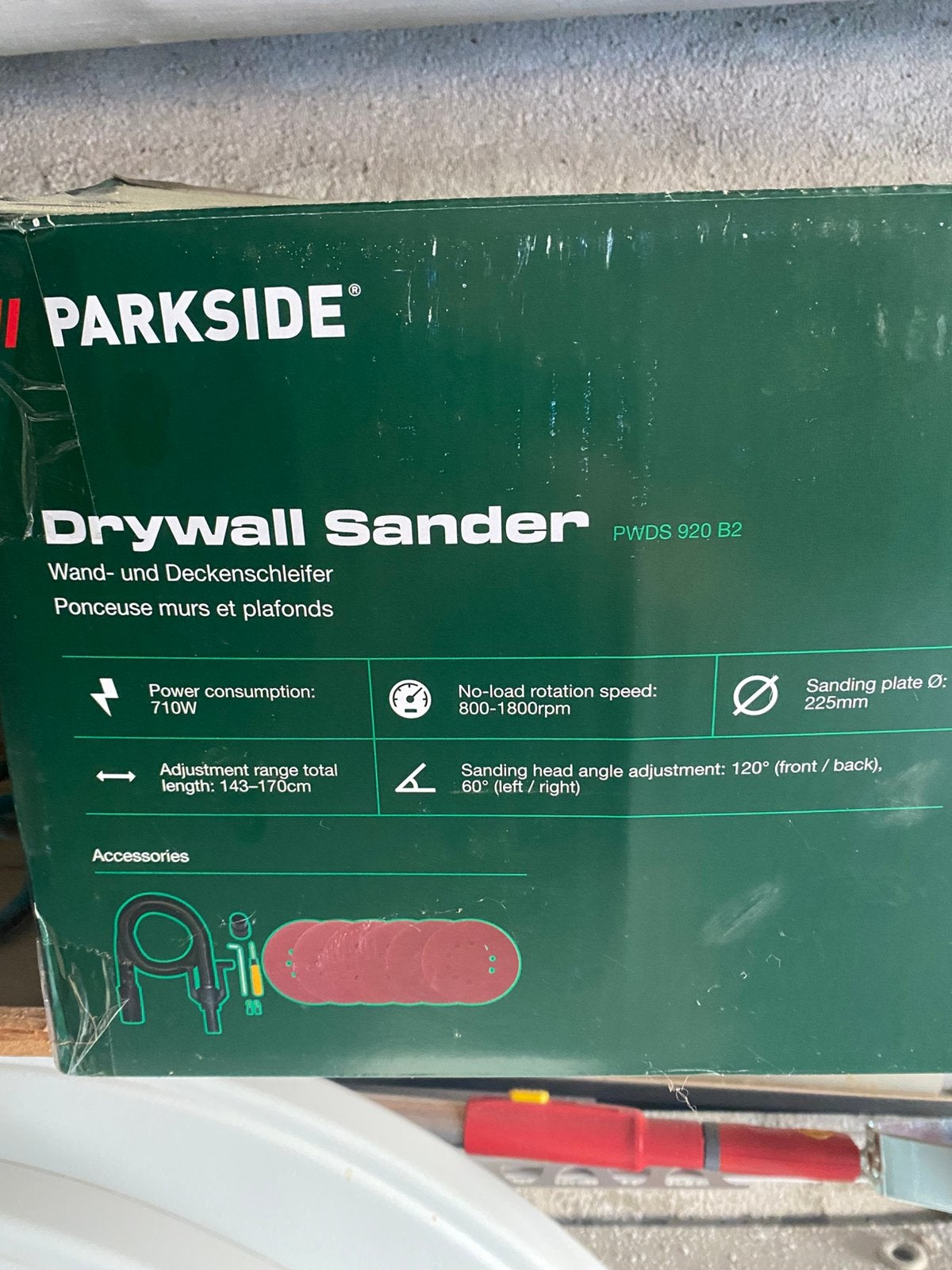 Drywall sander, Ophalen, Zo goed als nieuw, Overige typen