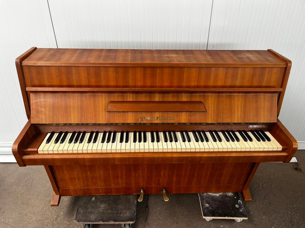 August Förster piano | noten | goede staat | vochtsysteem, Muziek en Instrumenten, Piano's, Ophalen, Gebruikt, Overige kleuren