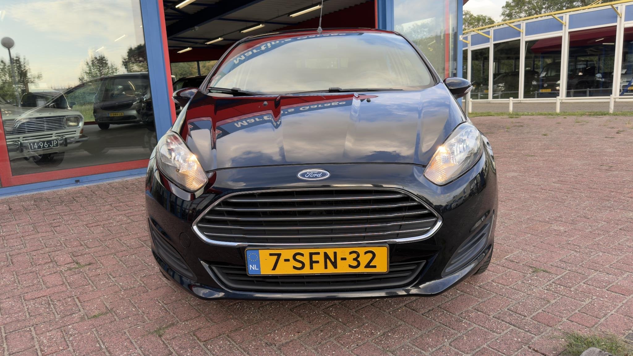 Ford Fiesta 1.0 Style AIRCO KEURIG ONDERHOUDEN!, Auto's, Stof, 525 kg, Origineel Nederlands, Bedrijf