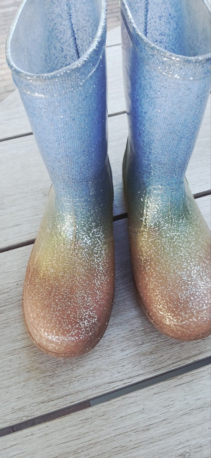 regenboog glitter laarzen maat 32, Ophalen, Meisje, Scapino, Laarzen
