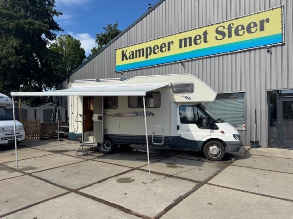 Rimor Duerre 6-Persoons, dubbel lucht, recente luifel-tent., Caravans en Kamperen, Niet ingevuld, Standaard zit, Alkoof, Ringverwarming