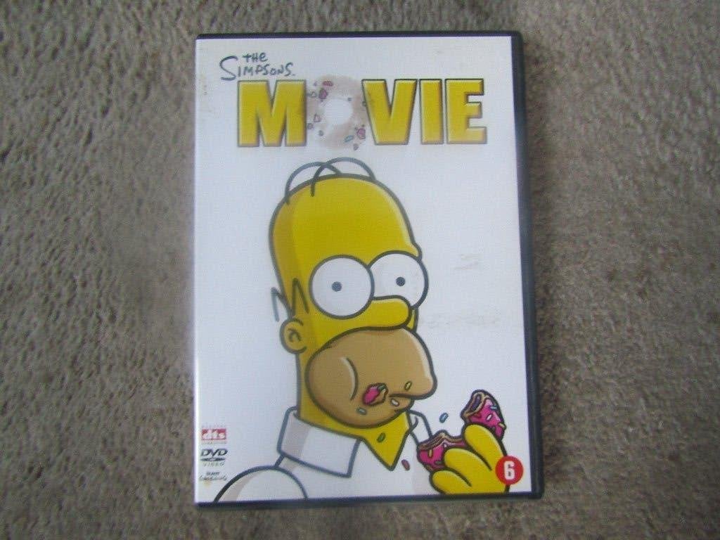 DVD: The Simpsons movie, Europees, Gebruikt, Tekenfilm, Alle leeftijden