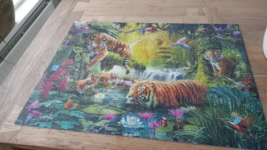 Legpuzzel van Ravensburger, Ophalen, 500 t/m 1500 stukjes, Zo goed als nieuw, Legpuzzel