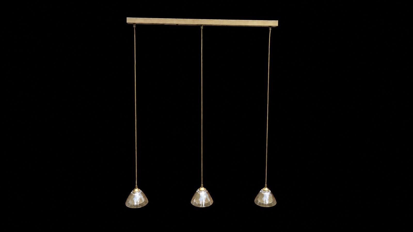 Hanglamp, Ophalen, Gebruikt, Minder dan 50 cm, Glas