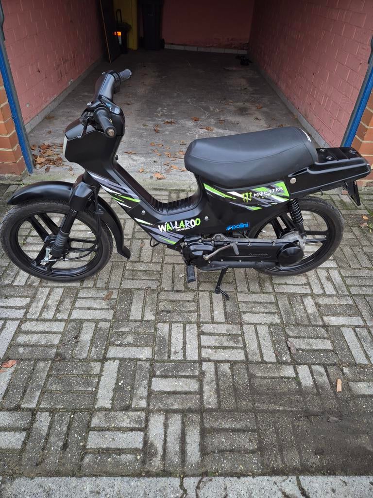 Honda Wallaroo  Zwart met groene accenten, Ophalen, Gebruikt, Overige modellen, Maximaal 45 km/u