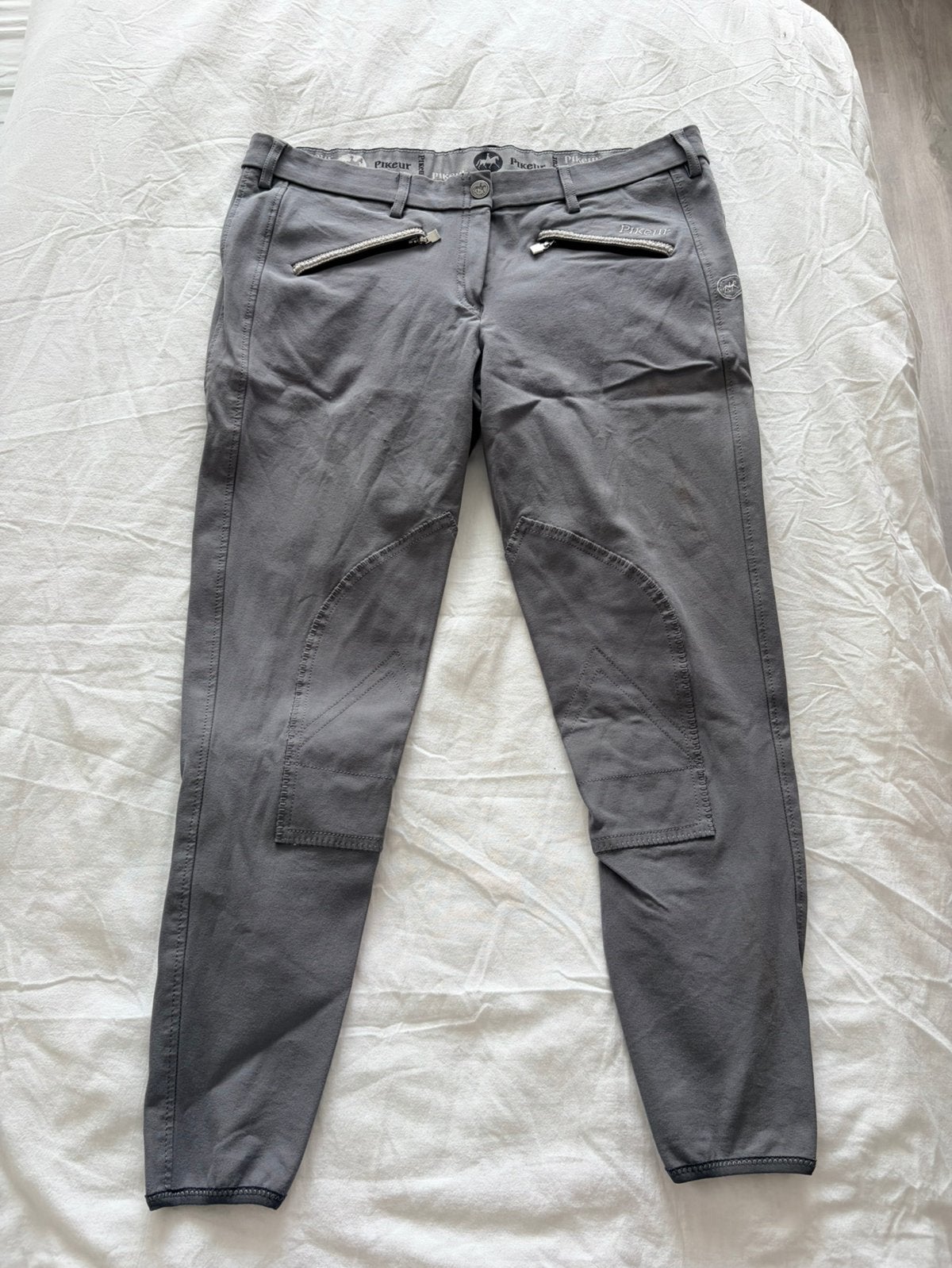 Grijze Pikeur rijbroek maat 44, Dieren en Toebehoren, Paardrijkleding, Dressuur, Ophalen of Verzenden, Zo goed als nieuw, Pikeur