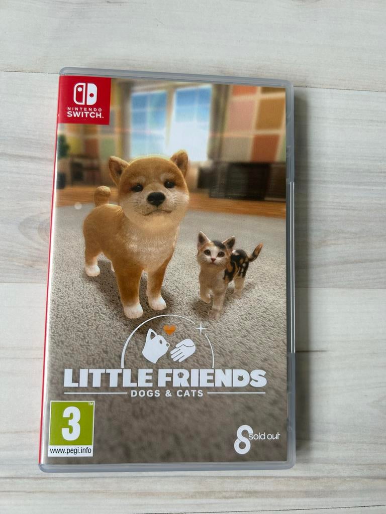 Little Friends: Dogs & Cats - Nintendo Switch, 1 speler, Ophalen of Verzenden, Zo goed als nieuw, Vanaf 3 jaar