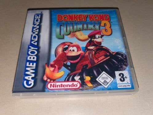 Donkey Kong Country 3 Game Boy Advance GBA Game Case, Spelcomputers en Games, Games | Nintendo Game Boy, Avontuur en Actie, Verzenden