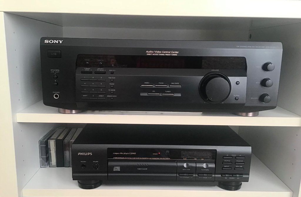 Versterker, Ophalen, Gebruikt, Sony, 120 watt of meer