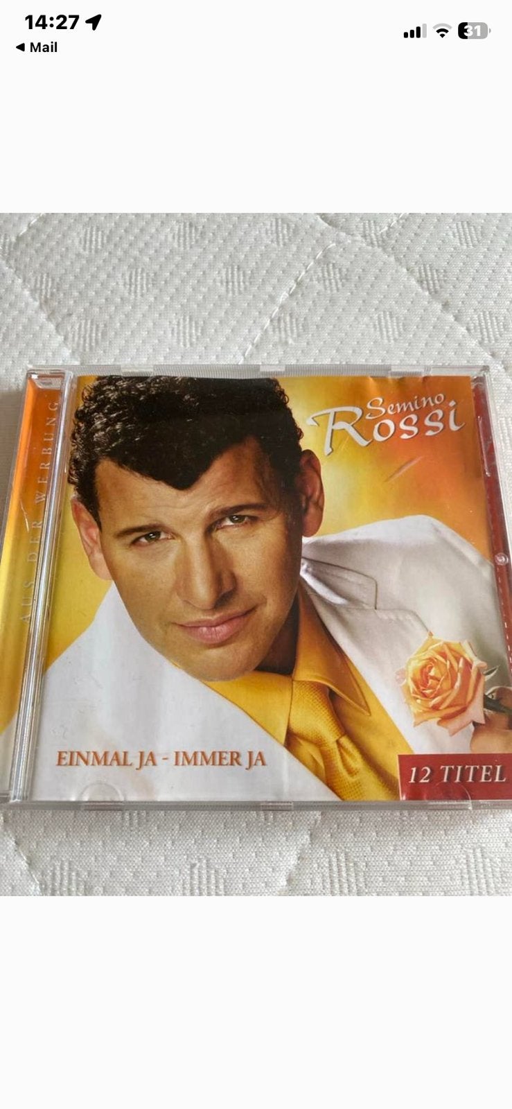 Semino Rossi - Einmal Ja - Immer Ja CD, Cd's en Dvd's, Ophalen of Verzenden, Gebruikt