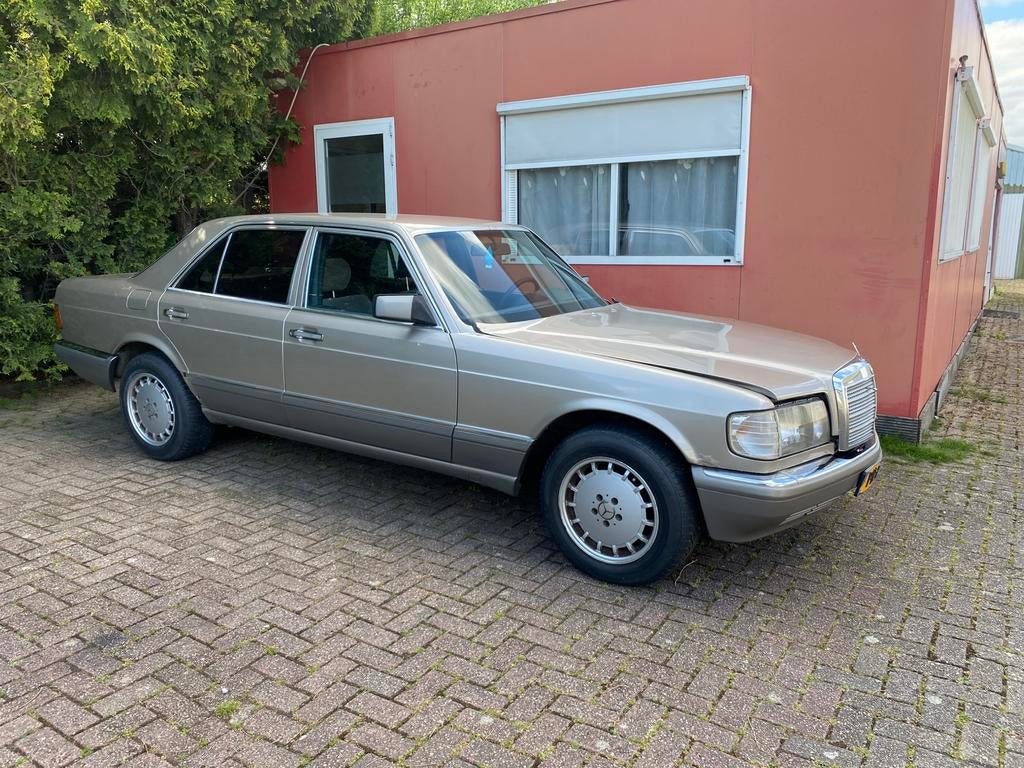 Mercedes-Benz S-Klasse 4.2 420 SE AUT 1986 Beige, Auto's, Mercedes-Benz, Automaat, 8 cilinders, Beige, Origineel Nederlands