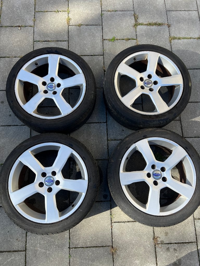 4x originele Volvo Cratus 18 inch lichtmetalen velgen, Auto-onderdelen, Ophalen, 18 inch, Gebruikt, Velg(en)
