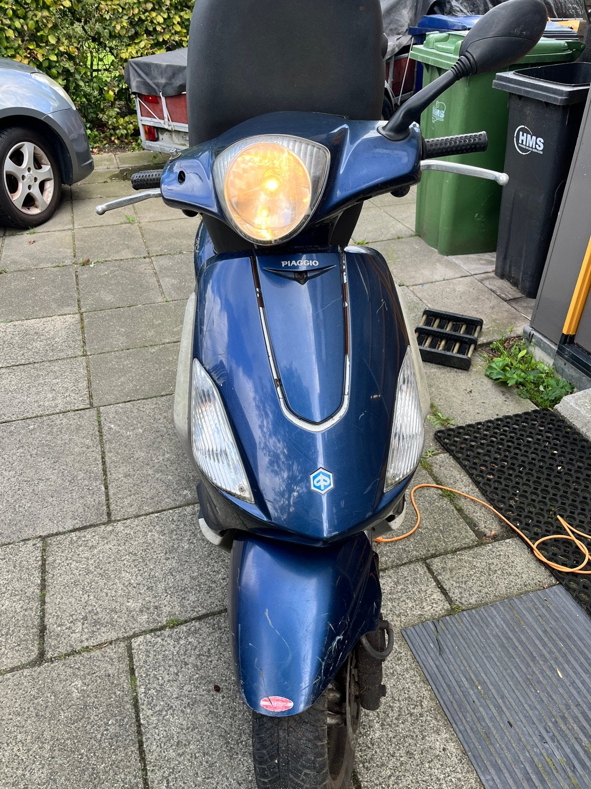 Piaggio Fly Scooter - Blauw, Gebruikt 2010 eerste eigenaar, Ophalen, Gebruikt, Maximaal 45 km/u, Fly