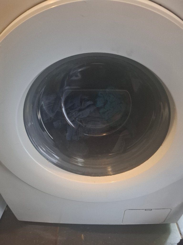 Wasmachine, Witgoed en Apparatuur, Ophalen, Gebruikt, 1200 tot 1600 toeren, 85 tot 90 cm
