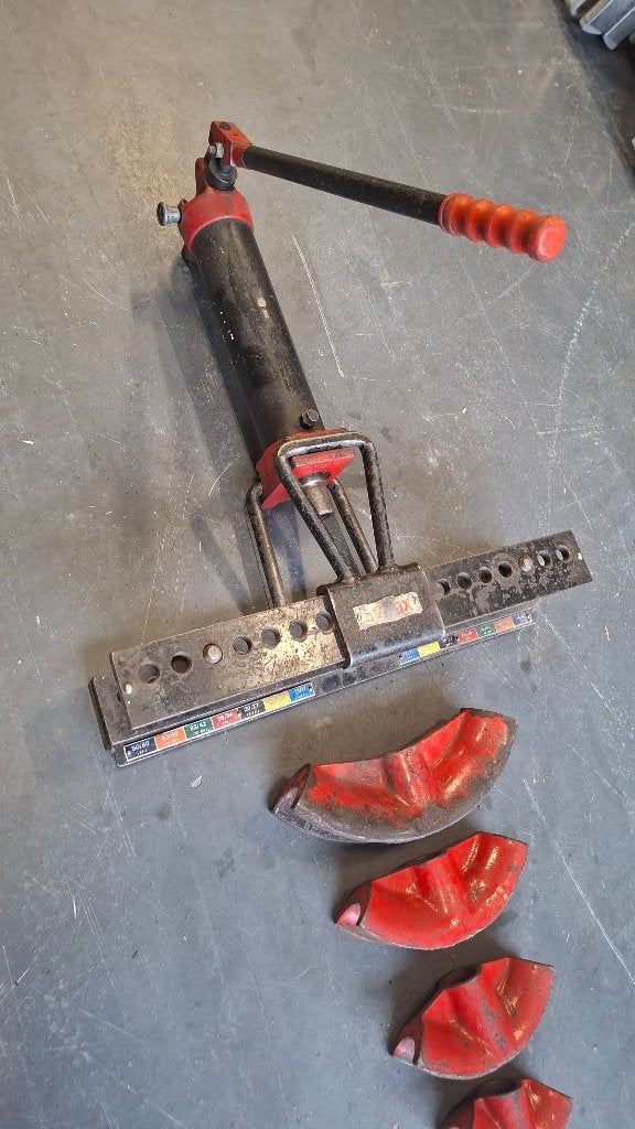 Grote Virax (Rothenberger Ridgid) Pijpenbuiger buigmachine, Ophalen, ., Zo goed als nieuw, .