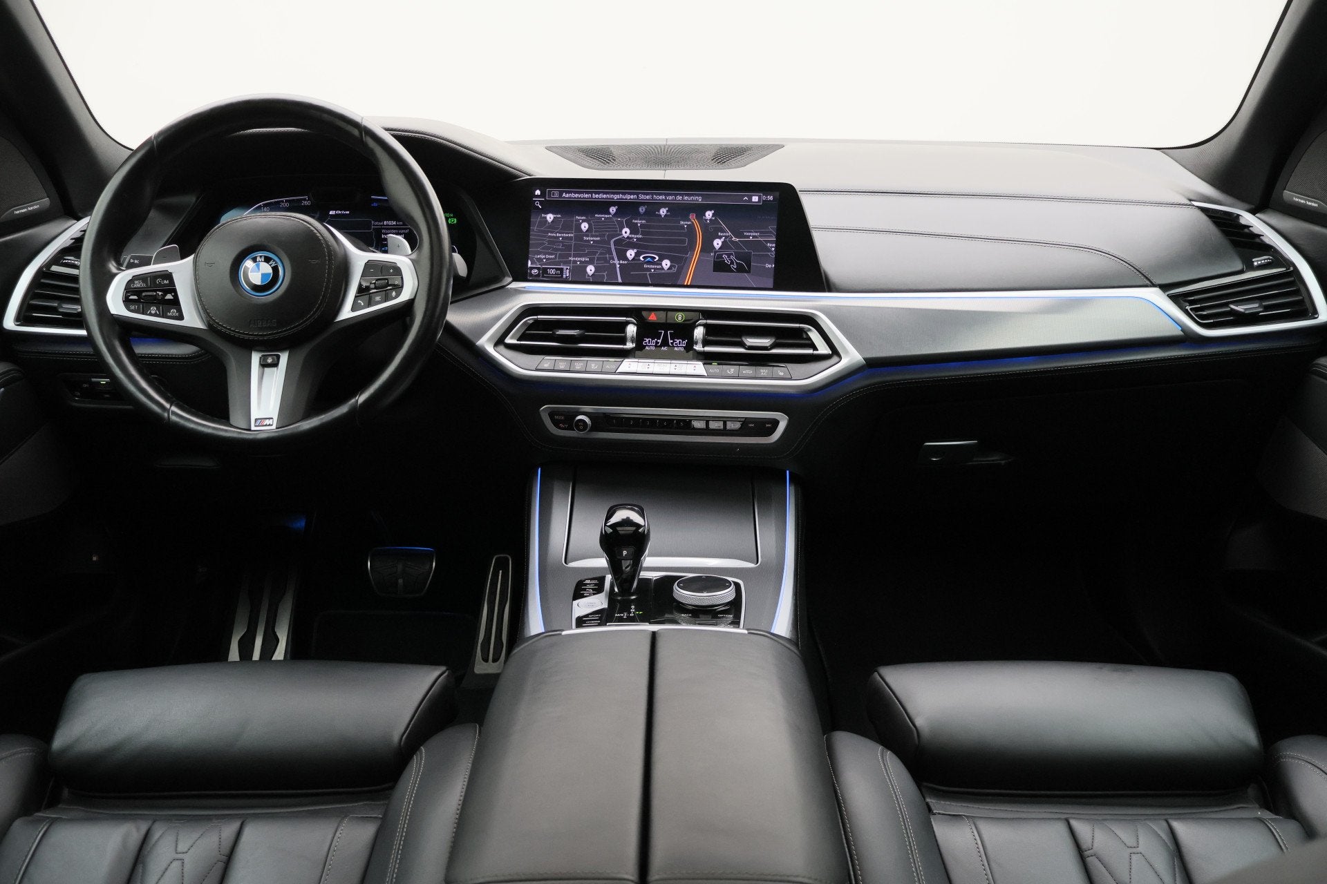 BMW X5 xDrive45e High Executive Laser, Panoramadak, Head-Up,, Auto's, Dealer onderhouden, Gebruikt, 394 pk, Zwart