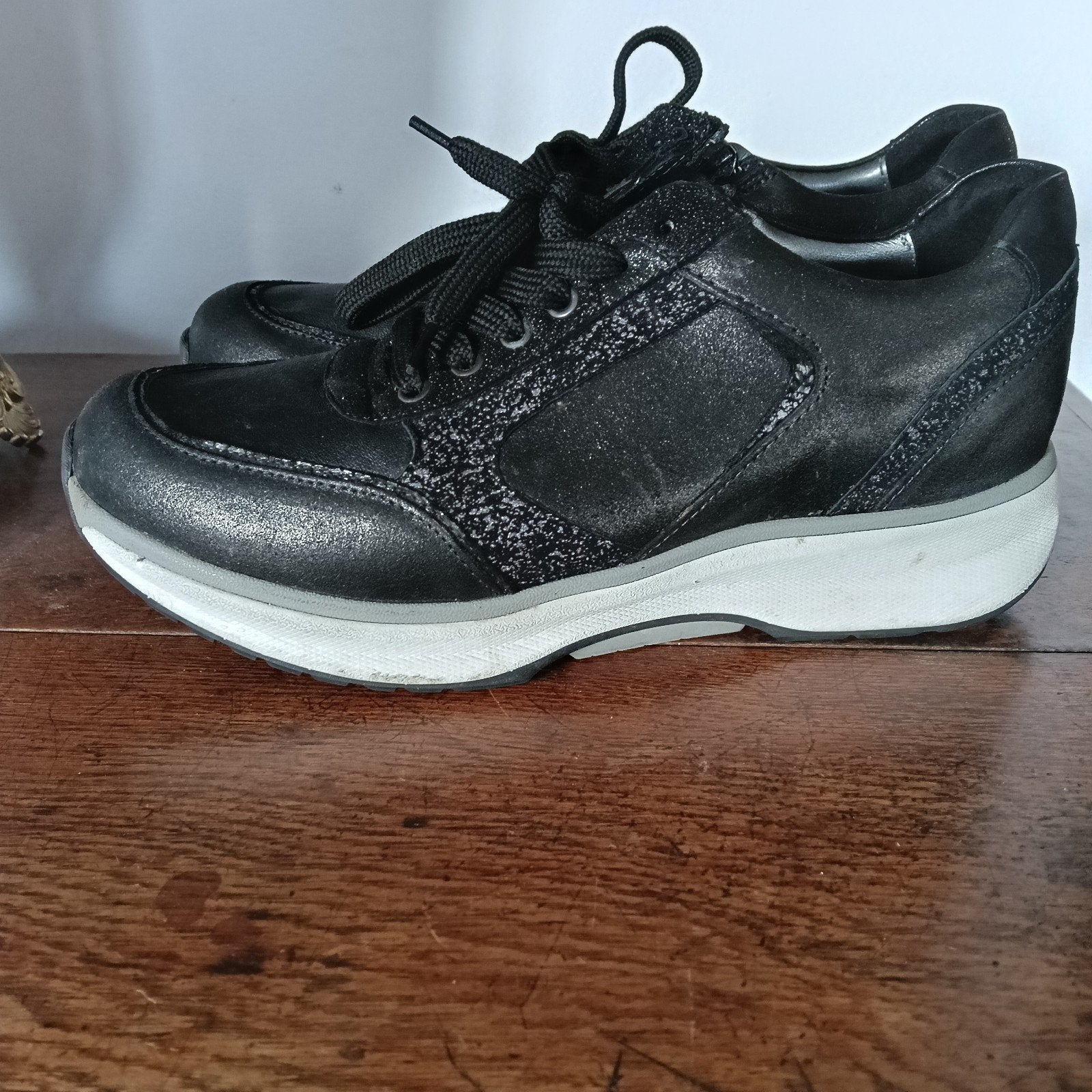 xsensible stretchwalkers mt 39, Ophalen of Verzenden, Zo goed als nieuw, Zwart, Sneakers of Gympen