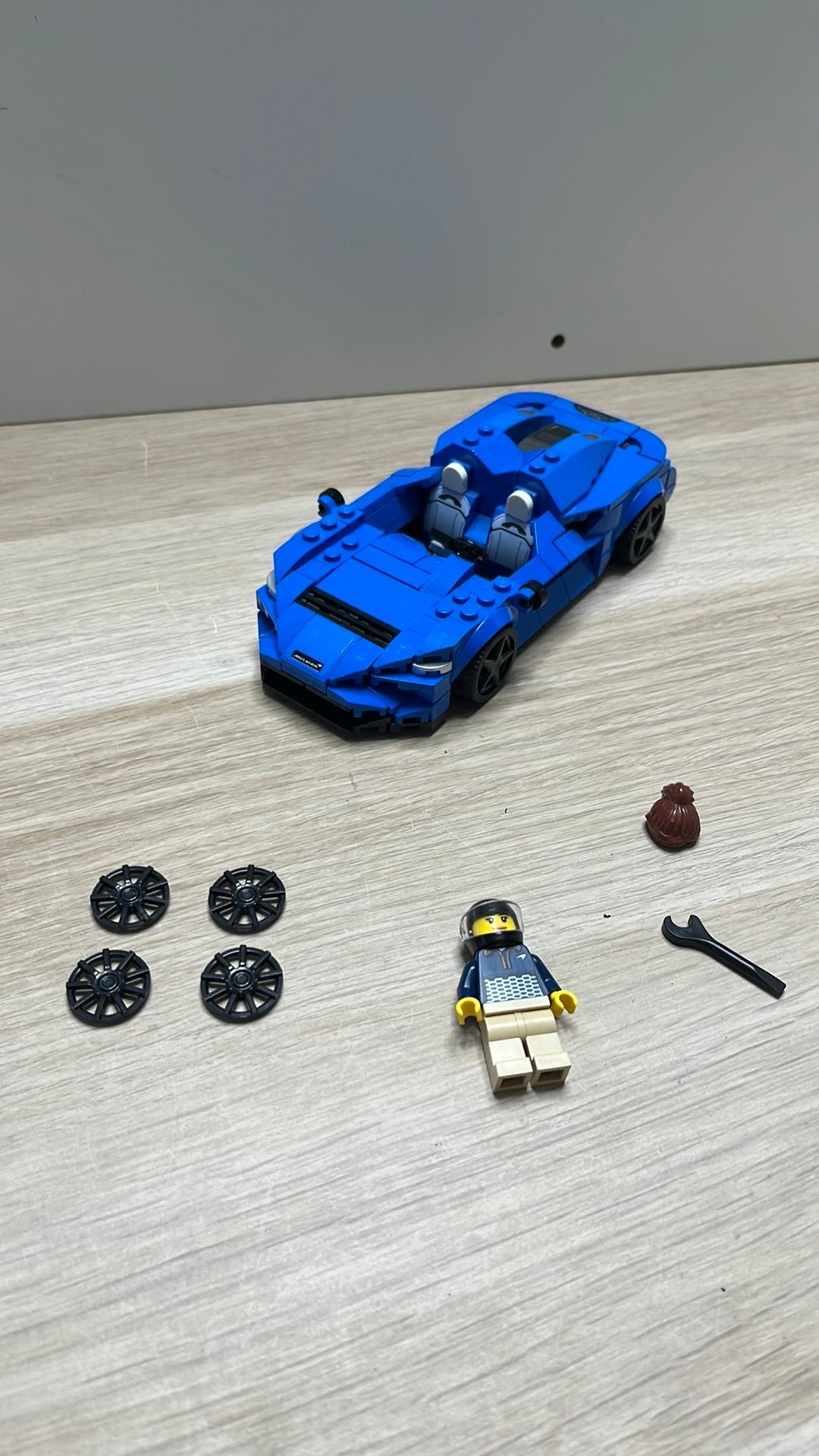 Lego speed CHAMPIONS 76902 McLaren Elva, Gebruikt, Lego, Compleet, Complete set