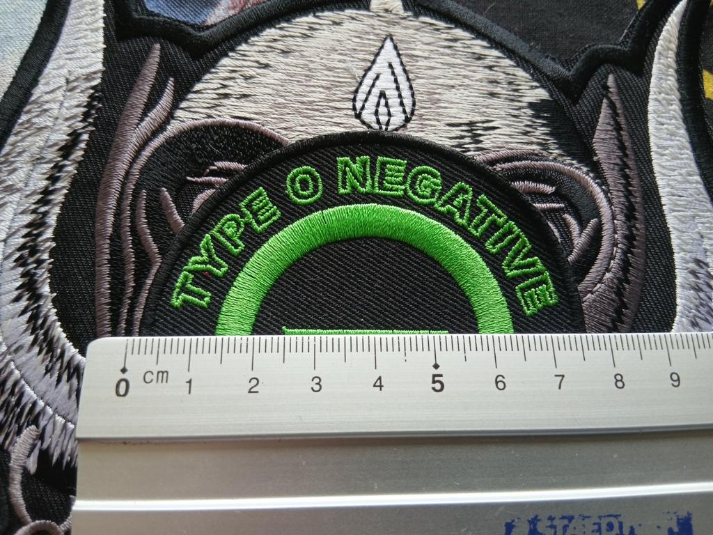 Type O negative brothers in blood  7.5 cm patch t89, Verzenden, Nieuw, Kleding