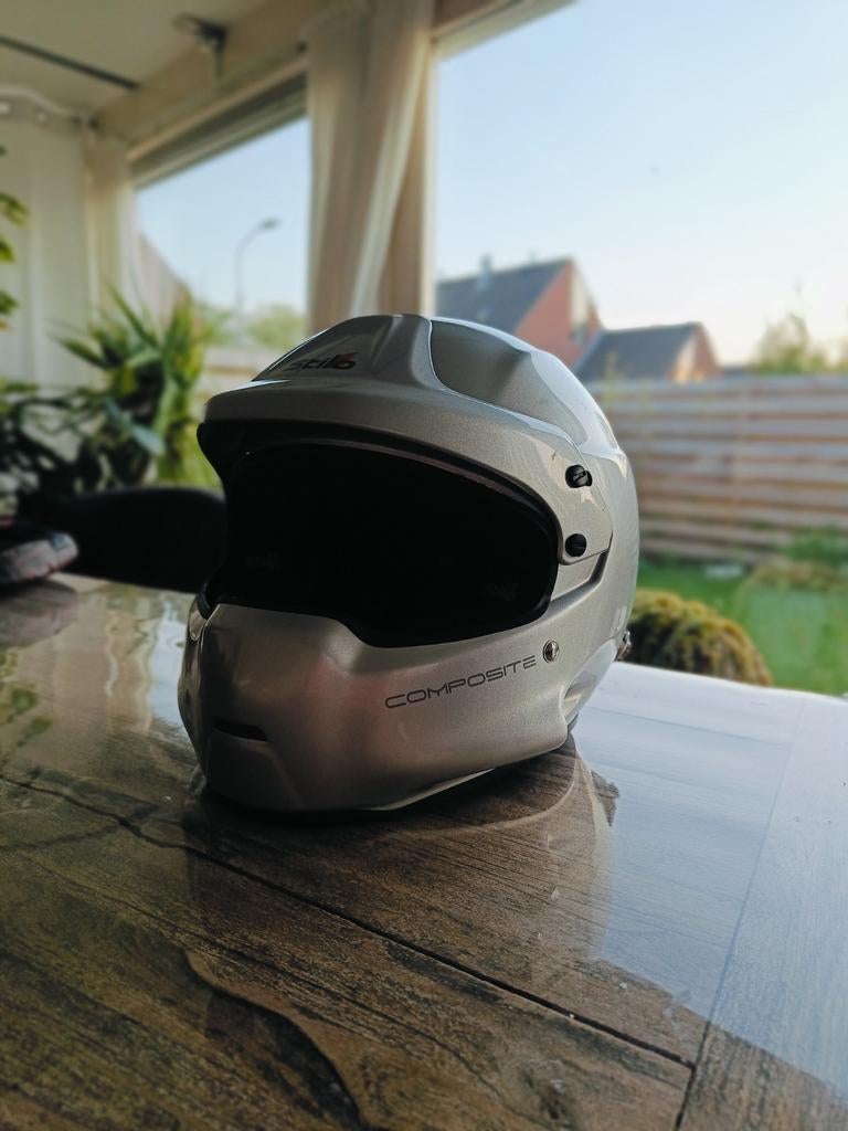 Stilo ST4 R Composite helm M/57 FIA 8858-2010 HANS, Overige merken, M, Heren, Ophalen of Verzenden