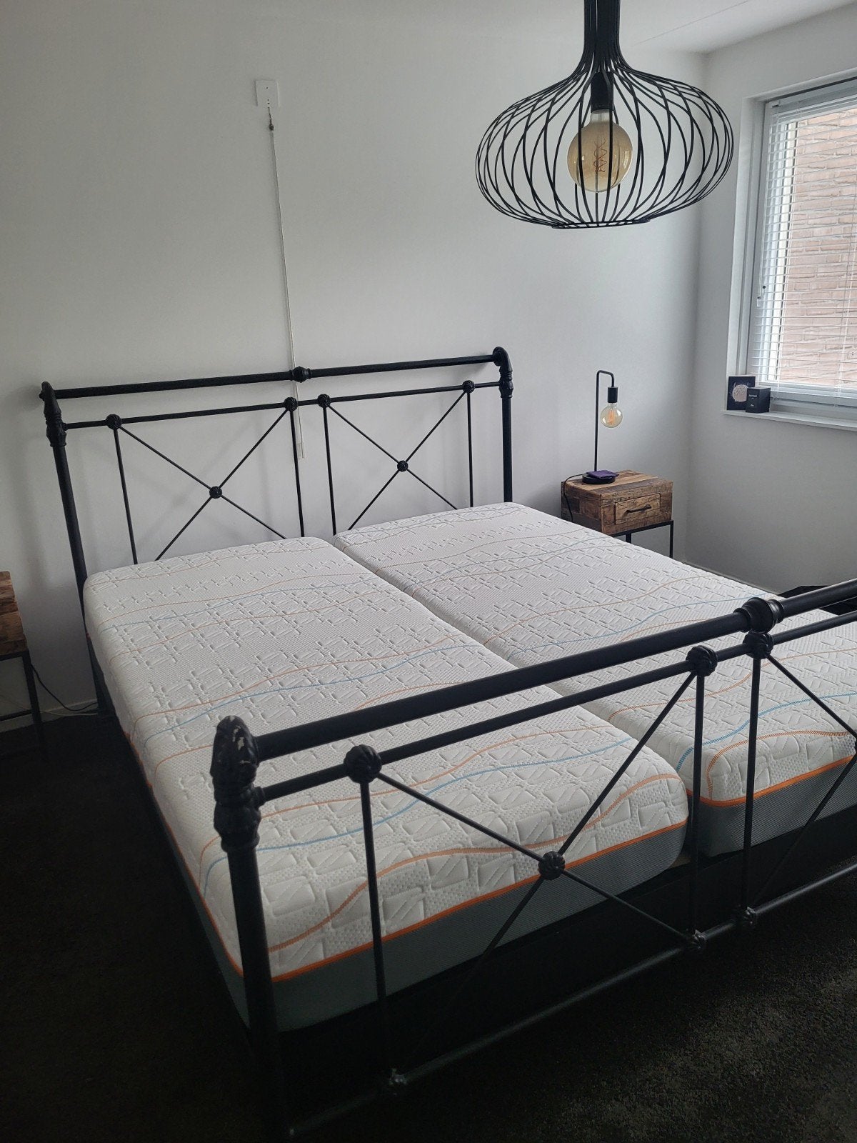 Mline Slow Motion 4 matrassen 90x210 cm, Ophalen, 90 cm, 210 cm, Tweepersoons