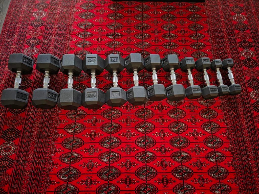 Set dumbbells, Sport en Fitness, Fitnessmaterialen, Ophalen of Verzenden, Dumbbell