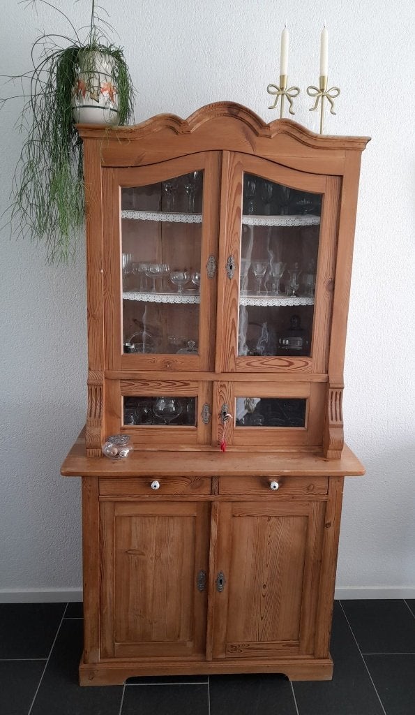 Buffetkast, Ophalen, Gebruikt, 200 cm of meer, Grenenhout