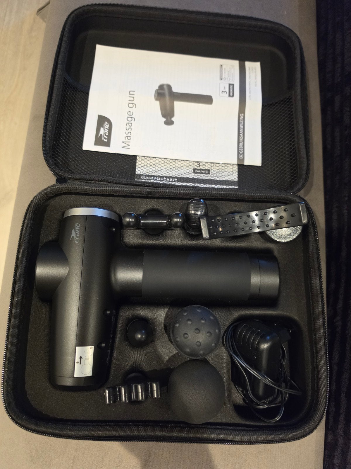 Massagegun - Zo goed als nieuw, Sport en Fitness, Massageproducten, Ophalen