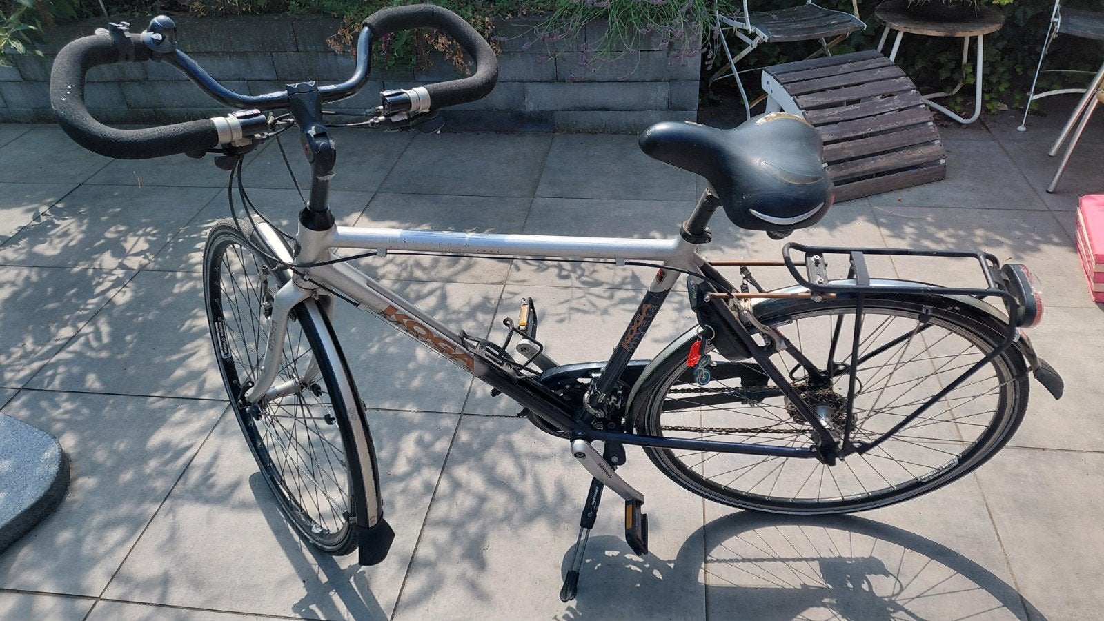 Lichte Koga Miyata sportfiets 28 inch, aluminium, 28 inch, Gebruikt, Velgrem, Ophalen of Verzenden