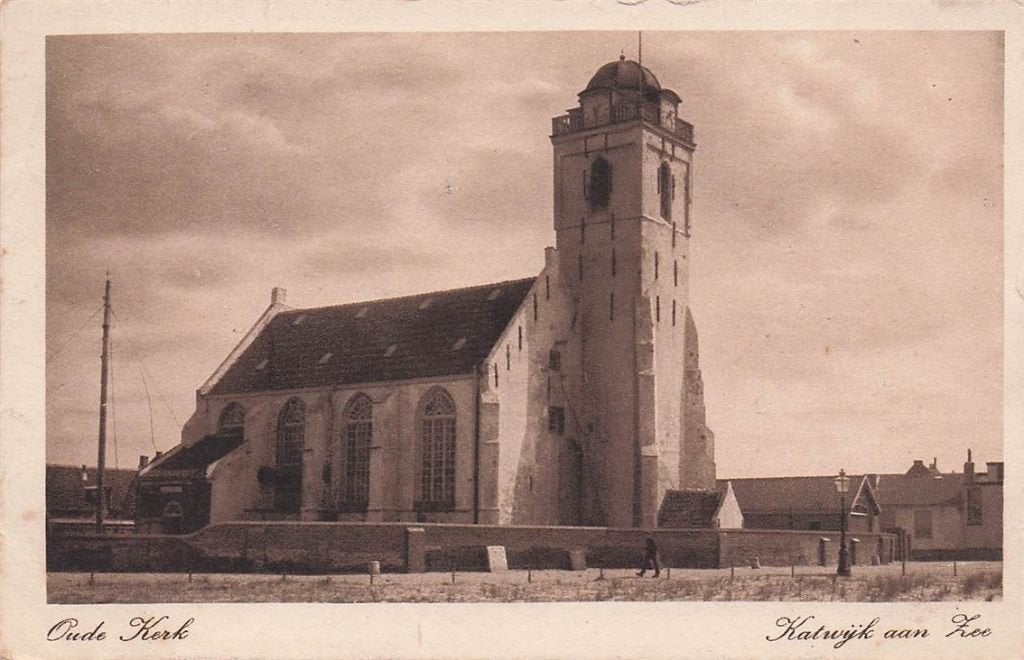 702-239-001 Oude Kerk Katwijk Aan Zee, Verzenden, Voor 1920, Zuid-Holland