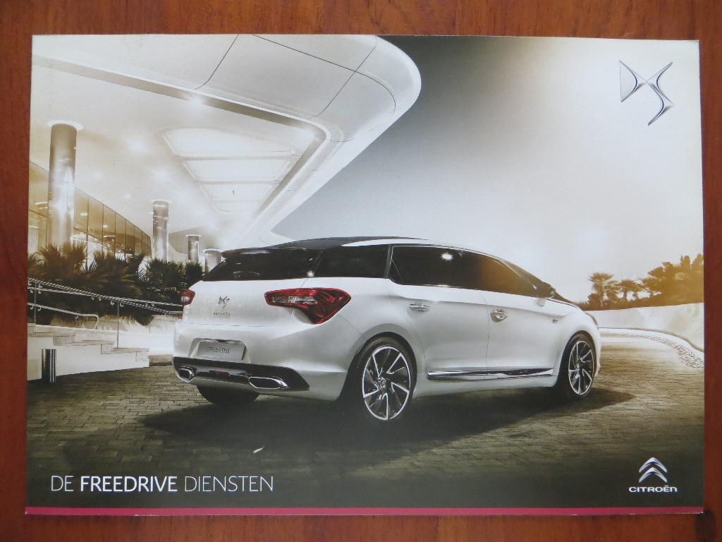 Citroën Freedrive Diensten (febr. 2012) DS3 DS4 DS5, Ophalen of Verzenden, Nieuw, Citroën
