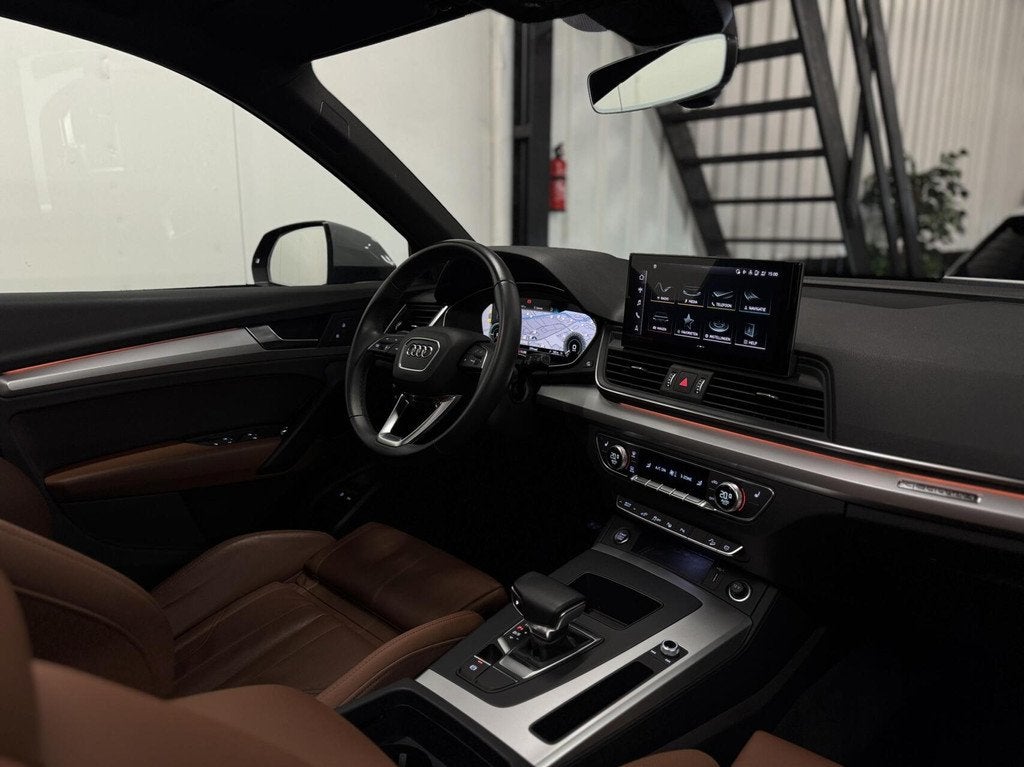 Audi Q5 55 TFSI e S edition Competition|Pano|B&O|HUD|Keyless, Gebruikt, 4 cilinders, Adaptive Cruise Control, Leder