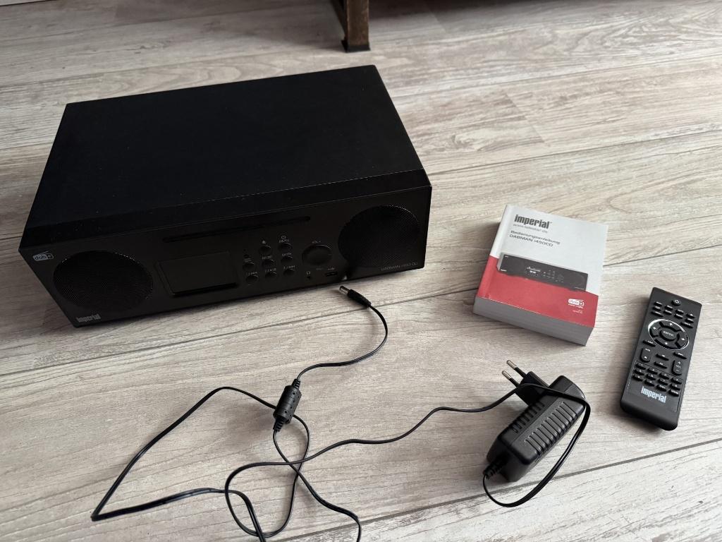 DAB-radio's - IMPERIAL Dabman i450 CD Zwart, Audio, Tv en Foto, Professionele Audio-, Tv- en Video-apparatuur, Gebruikt, Audio