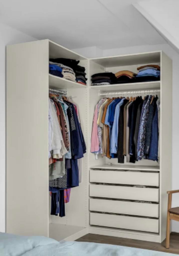 Ikea Pax kast 2x, Ophalen, Gebruikt, 200 cm of meer, 50 tot 100 cm