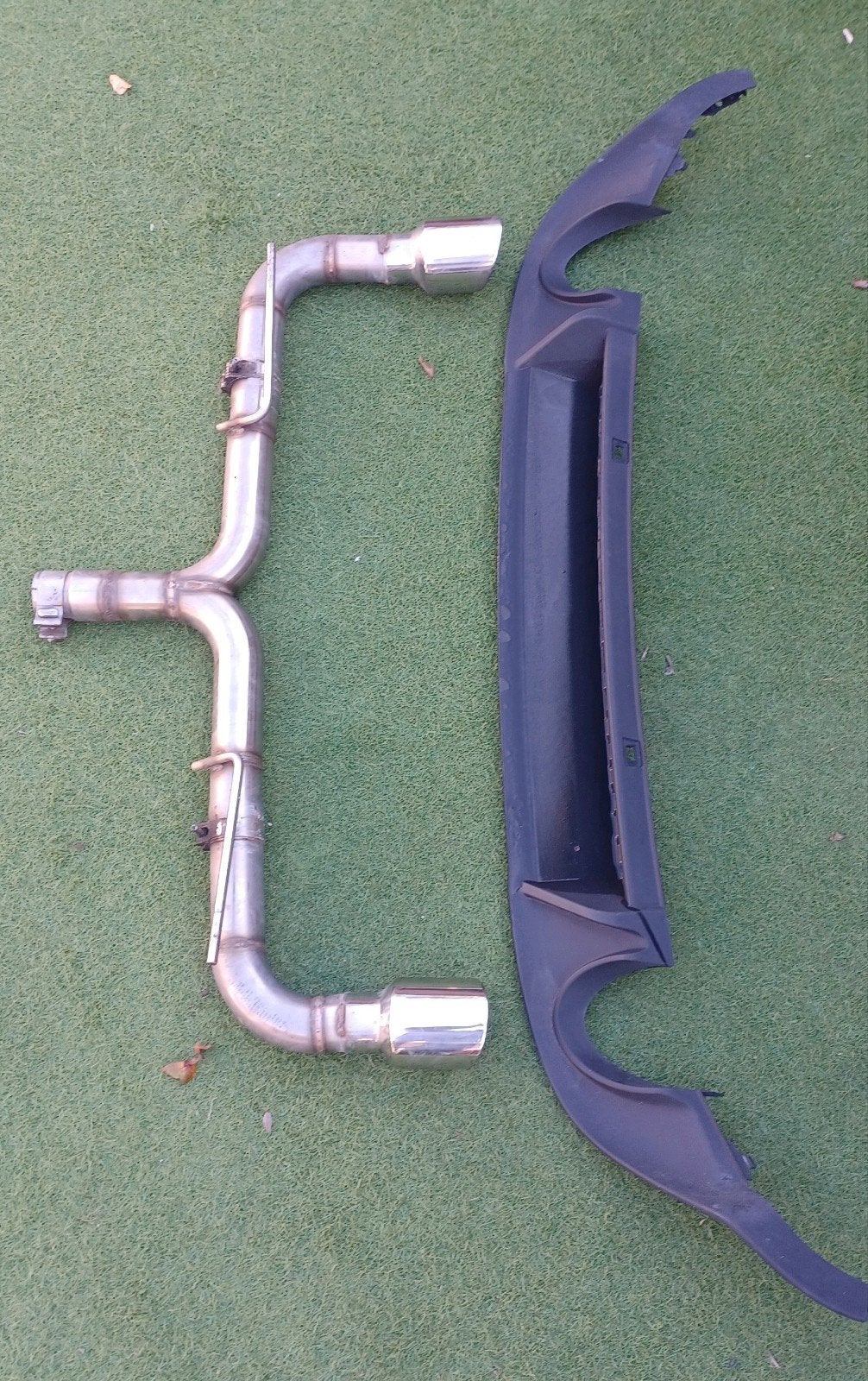 volkswagen golf 7 en 7.5 een 1.5tsi gti uitlaat met diffuser, Ophalen, Volkswagen