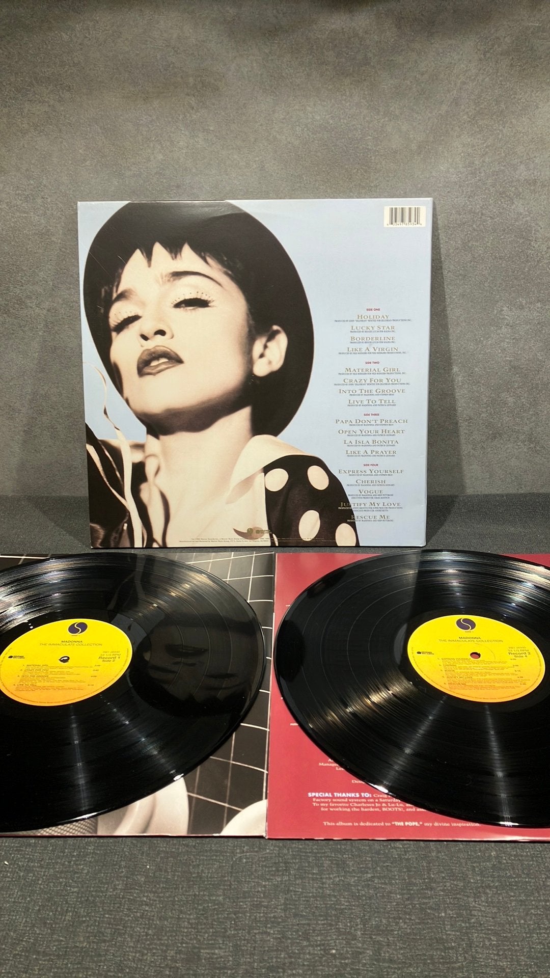 Madonna— The Immaculate Collection, Pop, Ophalen of Verzenden, Zo goed als nieuw, 12 inch
