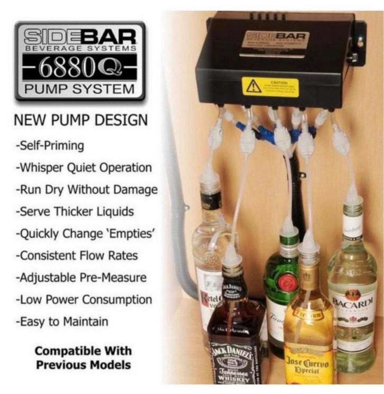 SIDEBAR 6880 Dranksysteem Drankverdeler NIEUW bar drank tap, Overige merken, Nieuw, Ophalen of Verzenden, H