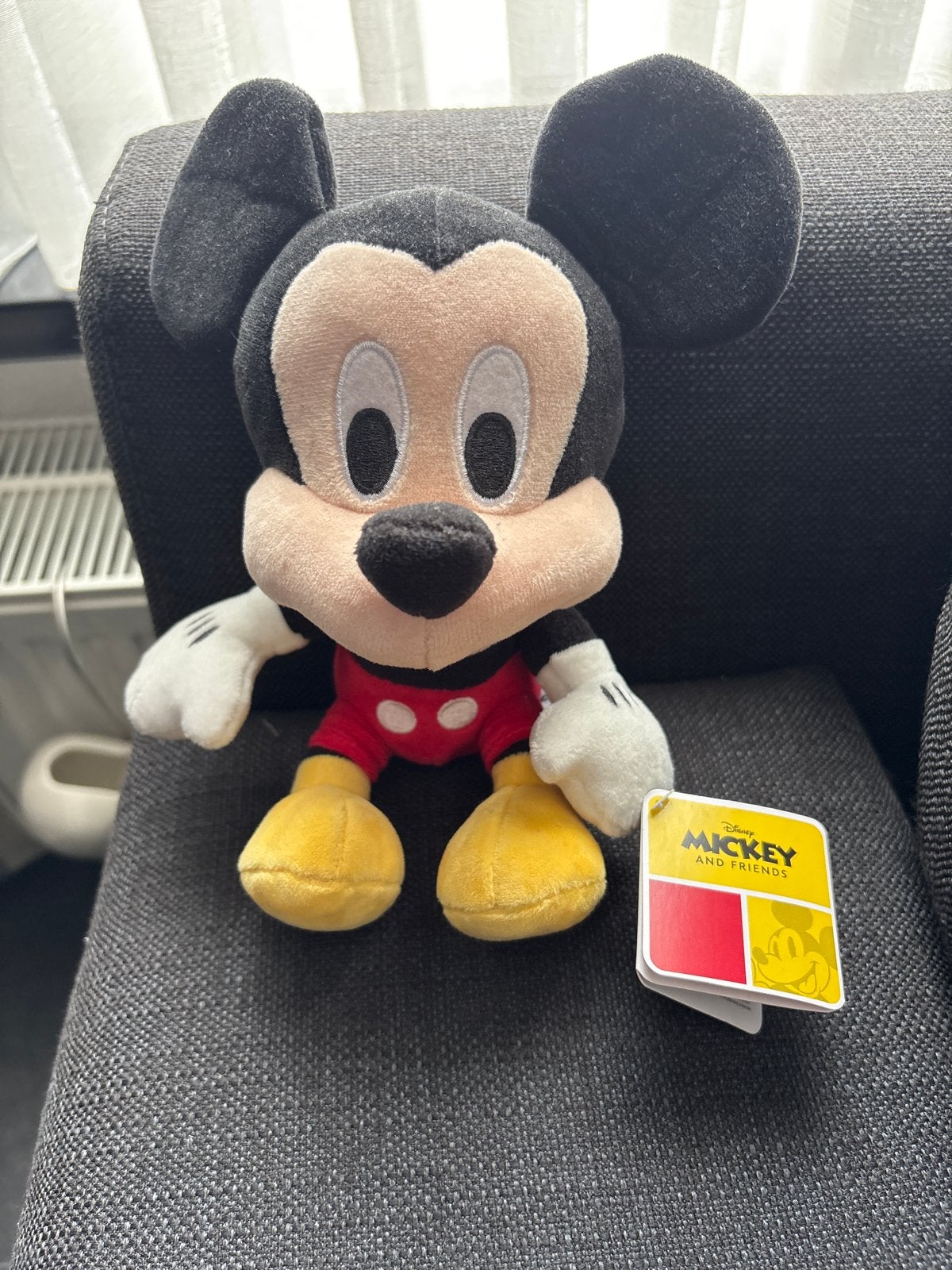 Kleine Disney Mickey Mouse Knuffel - Nieuw met label, Ophalen, Muis, Disney, Nieuw