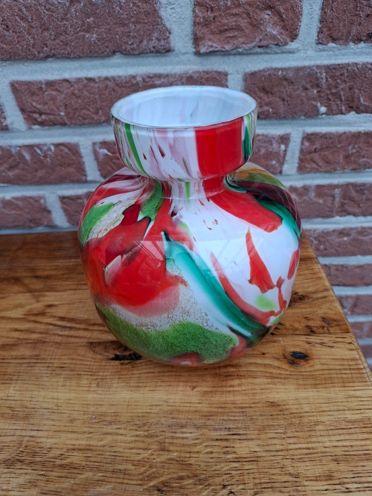 Fidrio Glass Olympia H20 Vaas - Meerkleurig, Ophalen of Verzenden, Zo goed als nieuw, Meerkleurig, Glas